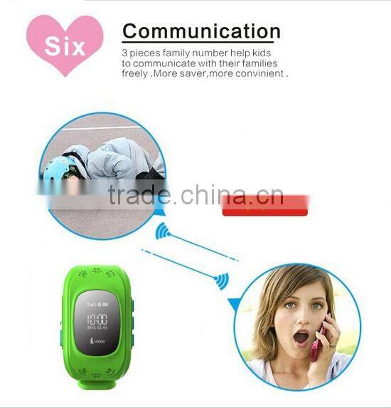 Lowest price smart GPS kid watch with history routing record and electronics fence function developed for children safety
