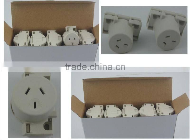 Wall Socket Surface socket quick connect passed SAA White clipsal style SAA 413QC