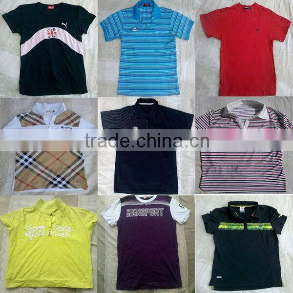 Used blank t shirts second hand clothing for sale