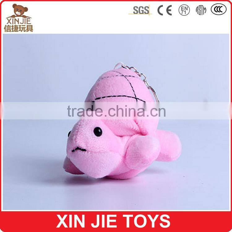 soft turtle keychain custom plush sea animal keychain 5inch soft turtle pendant