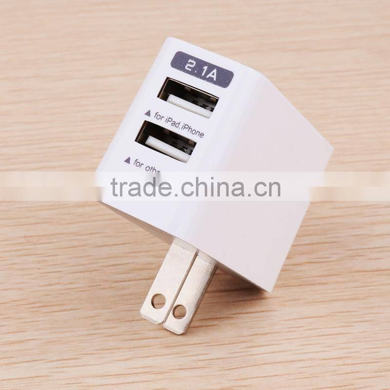 New Products 2016 Trending Mobile Phone Dual USB Travel Charger