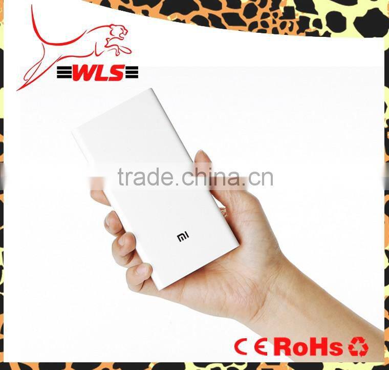 2015 WLS new arrival original 20000mah Xiaomi Power Bank for smartphone