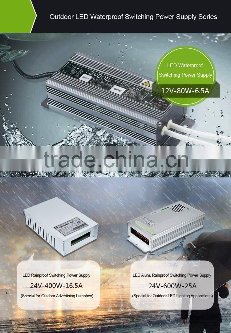 Water Repellant Series LED power Sources 12v 33a 400w mx