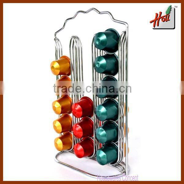 OEM/ODM design Nespresso pod rack HCRC40L2