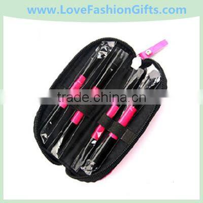 Fashional Makeup Brush Bag,Leather Cosmetic Bag