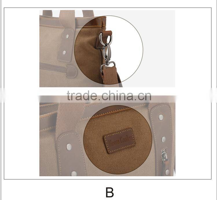 factory direct sale canvas shoulder bag heavy duty cotton canvas bags
