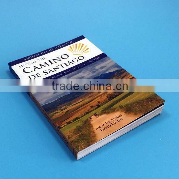 Wholesale 4 color matt laminated accordion fold booklet printing