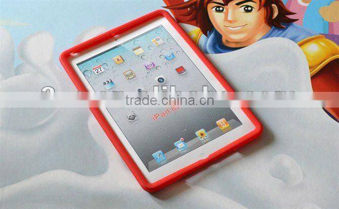 colorful silicon beauty case for ipad mini ,wholesale price