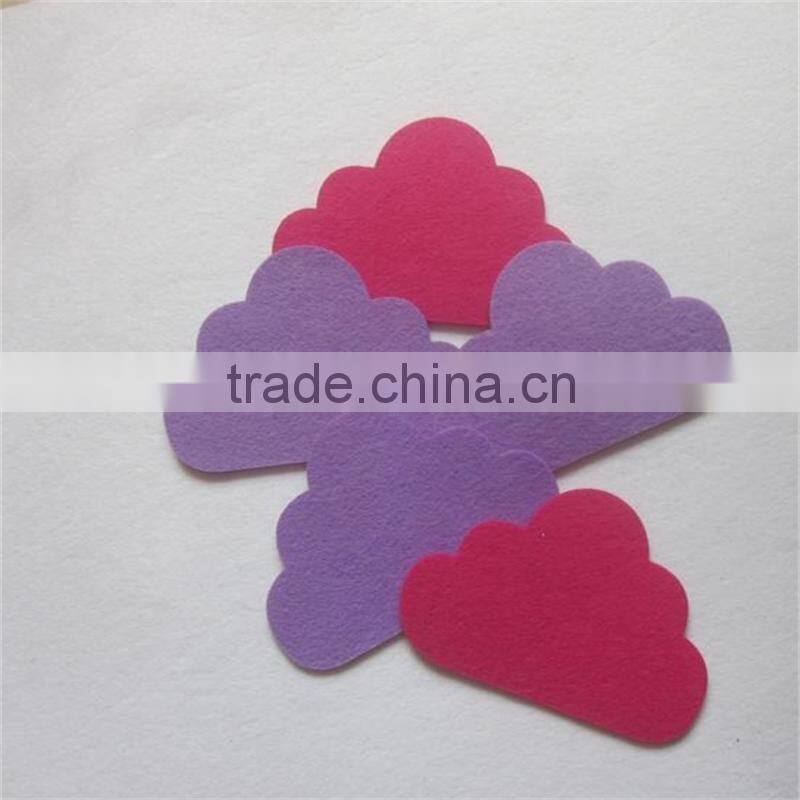 Felt house decorations, felt clouds,felt raindrops