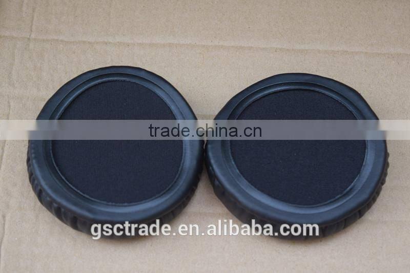 Soft Black Leather Ear Pads Cushion Replacement for razerKraken Pro Headphones