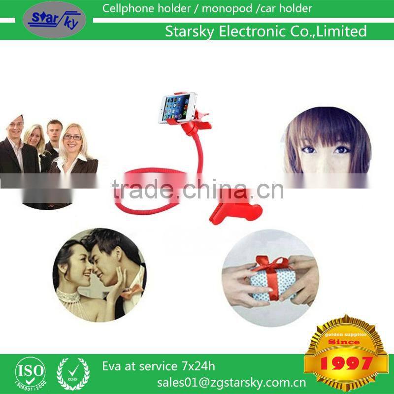 Mobile Phone long clip lazy phone holder gimbals lazy bedside bed bracket phone clip holder in Italy market