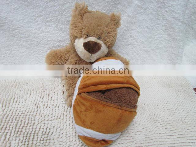 new design magnetic balls teddy bear in football