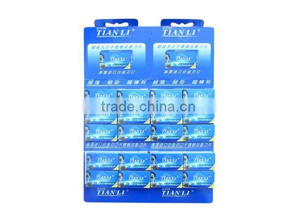 Stainless Steel Double Edge Razor Blade