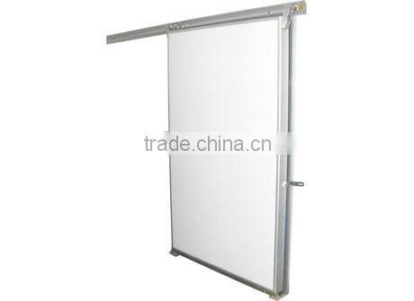 cold room with pu sandwich panel sliding door