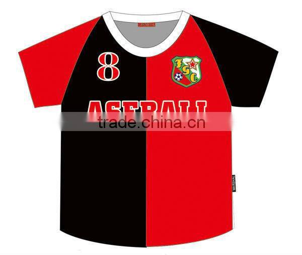 Original design kids soccer jersey OEM soccer jersey thailand quality