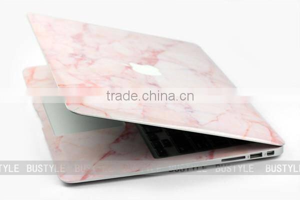 china manufacturer marble design pvc skin sticker printing for apple macbook pro i7 pro 13 pro12 air