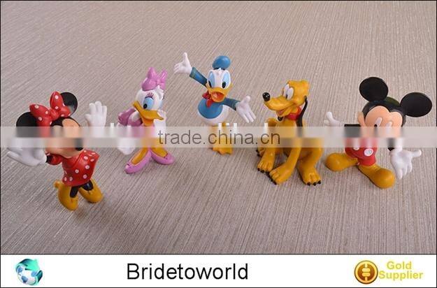 Newest Plastic Mickey Mouse cartoon figure toy