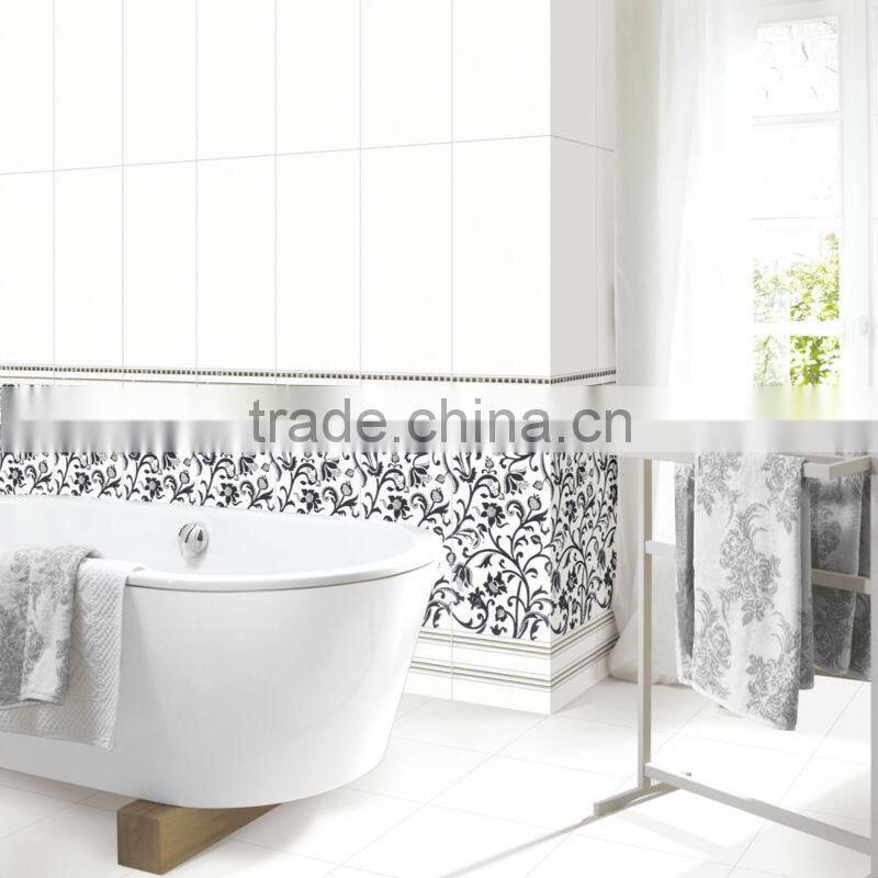 Glazed polished porcelain decorative italian tile