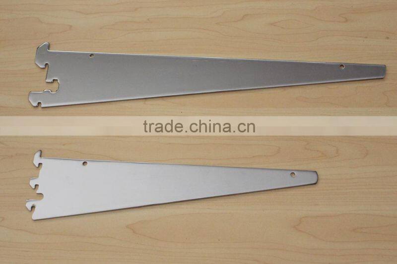 Heavy duty metal shelf bracket shelf support