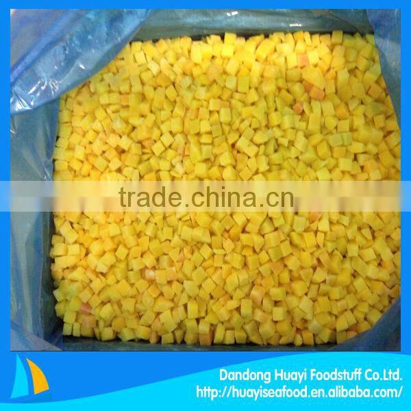 IQF shape yellow peach with competitive price