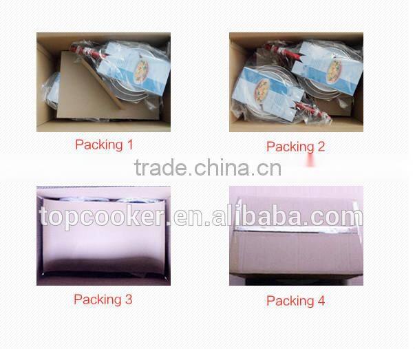 Aluminium non-stick coated product to sell cookware set