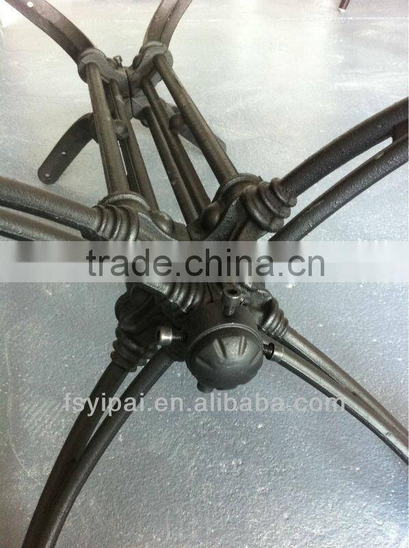 antique cast iron table base wrought iron table base F21