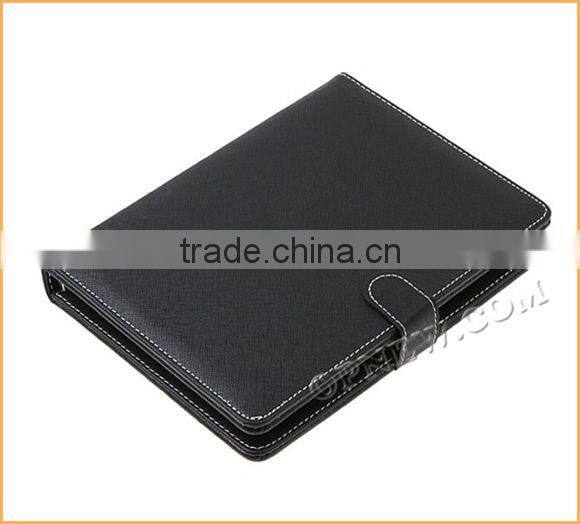 8" Keyboard Leather Cover Case QWERTY USB/mini USB/Micro Bracket Bag for 8 inch Tablet PC MID PDA Drop Shipping OPNEW Wholesale