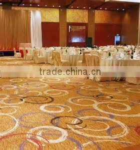 handtufted wall to wall casino carpet