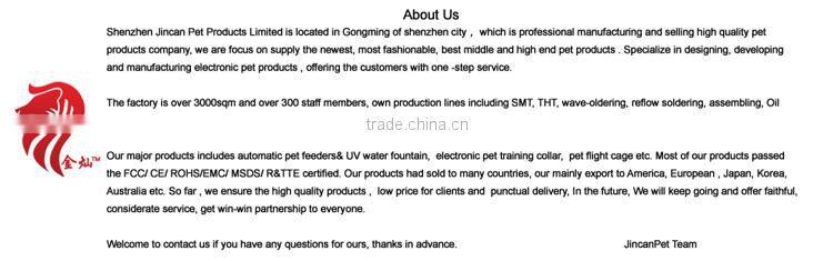 Electronic UV Automatic Pet Water Fountain with LED light