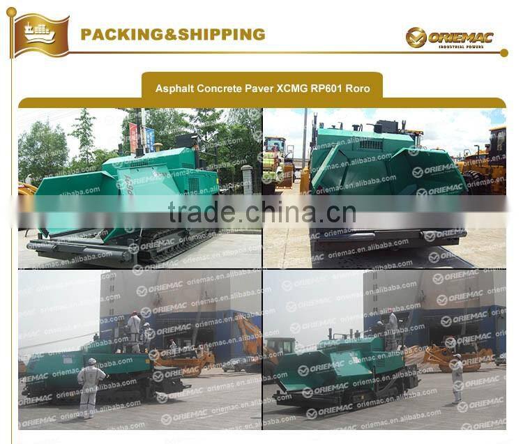 Mini XCMG 4m asphalt pavers with imported engine RP403