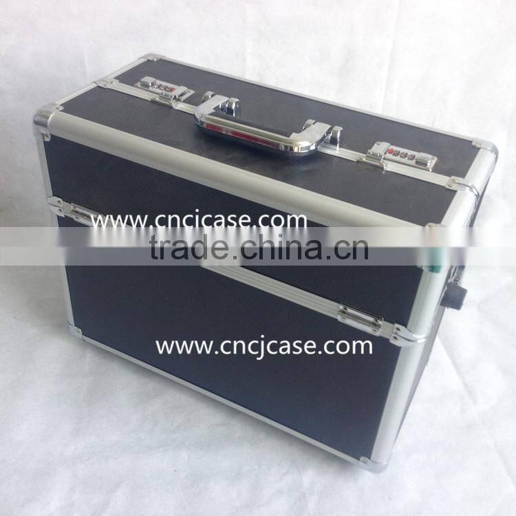 hard ABS aluminum suitcase