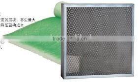 Non-woven filter for air conditioning system