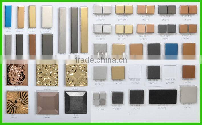 Bar Decor Mix Metal Mosaic Tiles