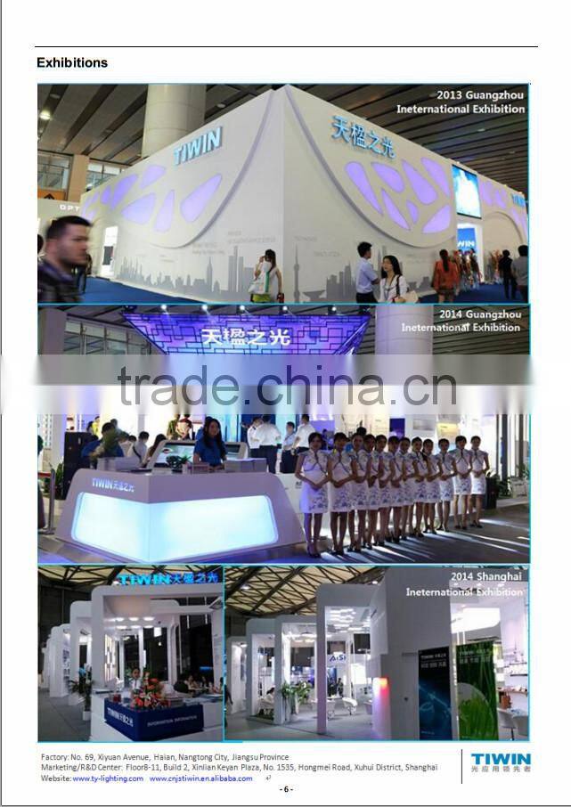 TIWIN 12W 3000K Made in China high quality high lumen led light track with 100-240VAC