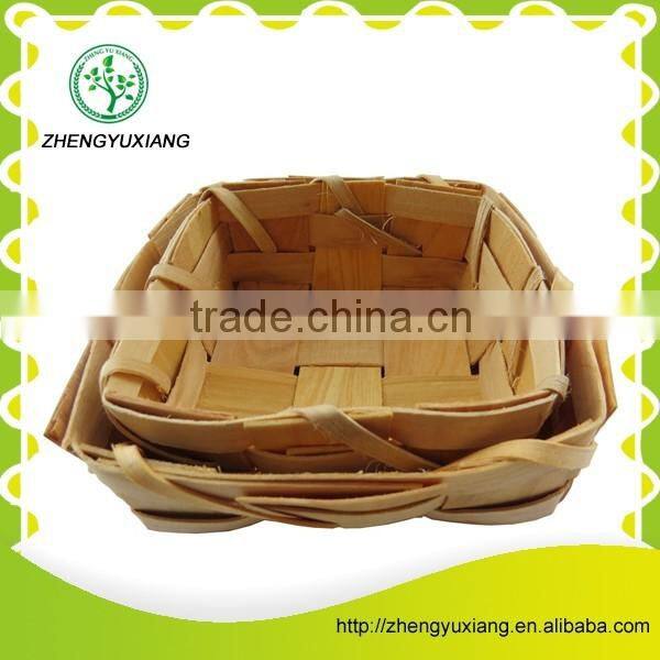 Handmade mini bread basket