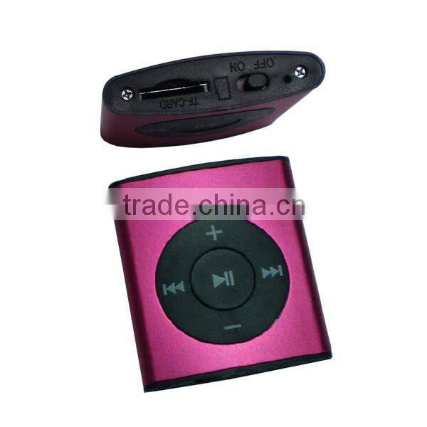 Hot Selling and classical card reader mini cube mp3 music player