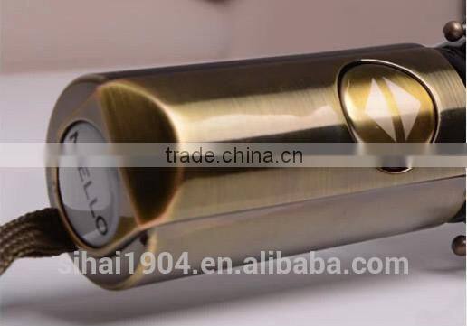 golden inflatable umbrella windproof function