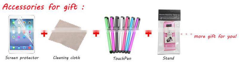 2015 New Smart Cover Case personalized for ipad case ultra-thin protective sleeve