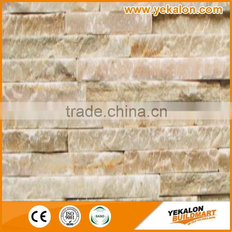 Rusty stone slate culture stone for inside and outside wall