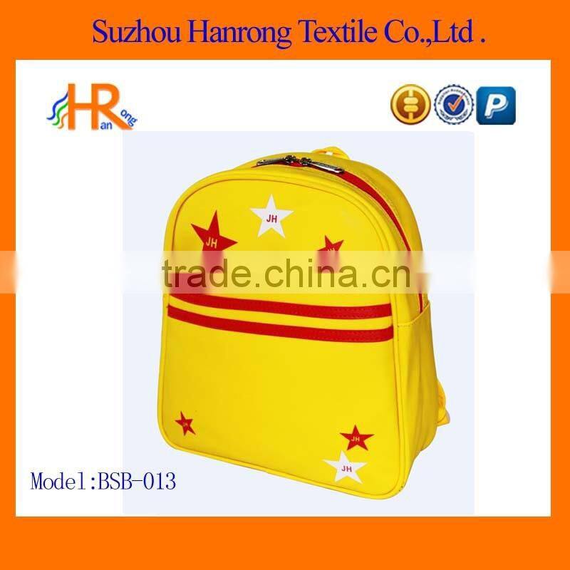 Popular PU leather kids school bag