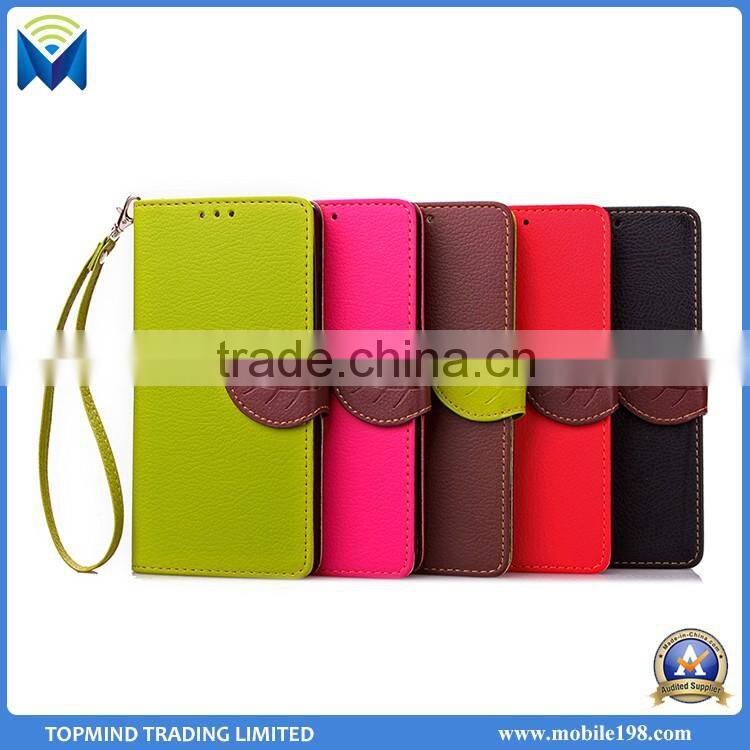 Customized Phone Case Auto Sleep/ Wake Smart Cover Flip Case for Samsung Galaxy S6