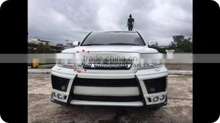 New arrival LC200 FJ200 car body kit fit for land crusier M/C DOUBLE EIGHT style FRP WITH CARBON FIBER