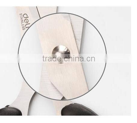 Deli Student Scissor or Scissors with plastic handle Model 6009 black