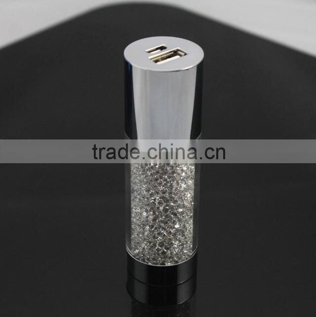 Private model crystal power bank manufacturer in shenzhen factory transparent power bank
