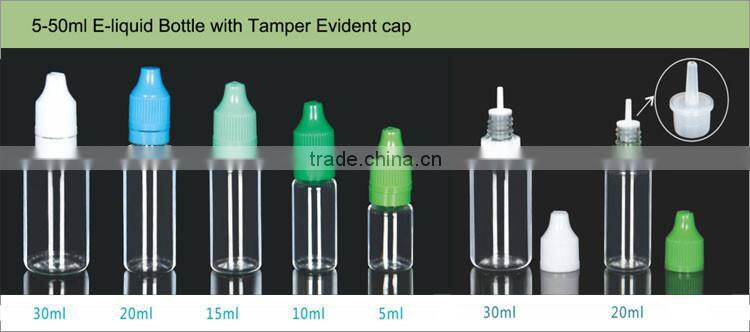 Plastic E Liquid Dropper Bottles 5ml - 50ml