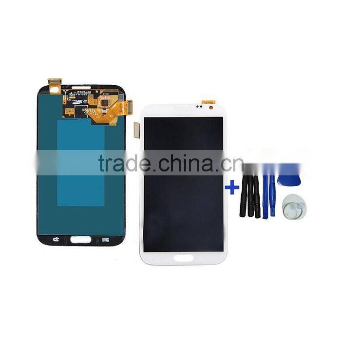 Mobile parts for samsung galaxy note 2 n7100 lcd glass combo,for samsung galaxy note 2 n7100 lcd with digitizer