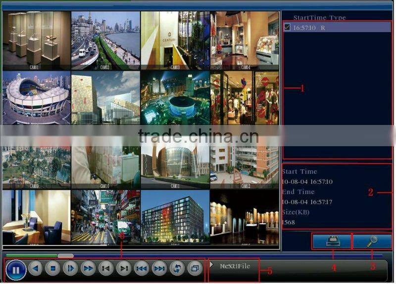 4 ch H.264 Mini DVR:HK-S3104FE