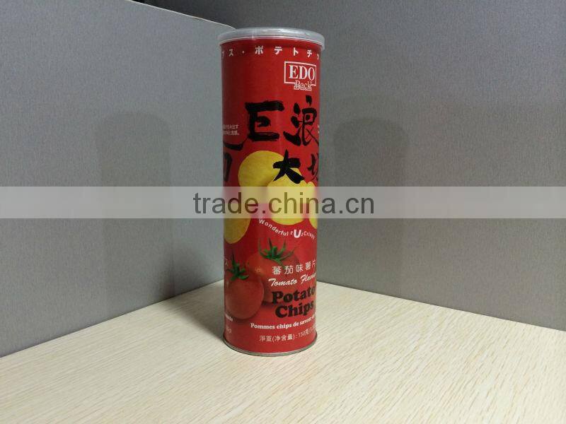 factory price pet food tin can&paper tube packaging with metal lids wholesale