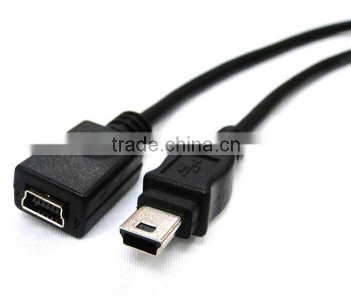 Mini USB B Extension Cable for GPS- 9 FT