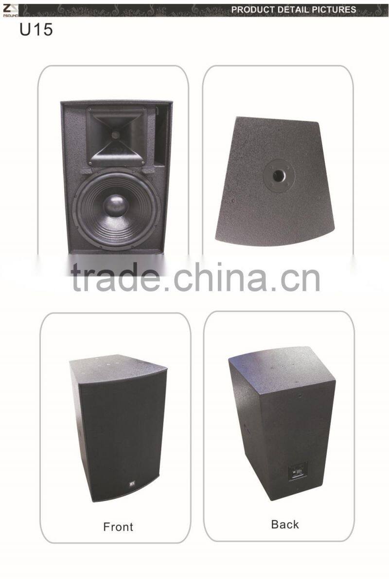 professional 15" speaker cabinet